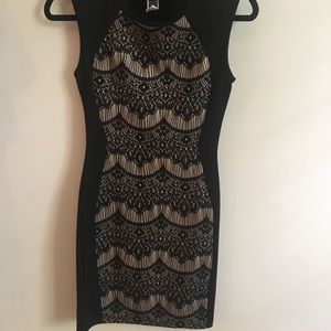 Formal Black Bodycon Dress
